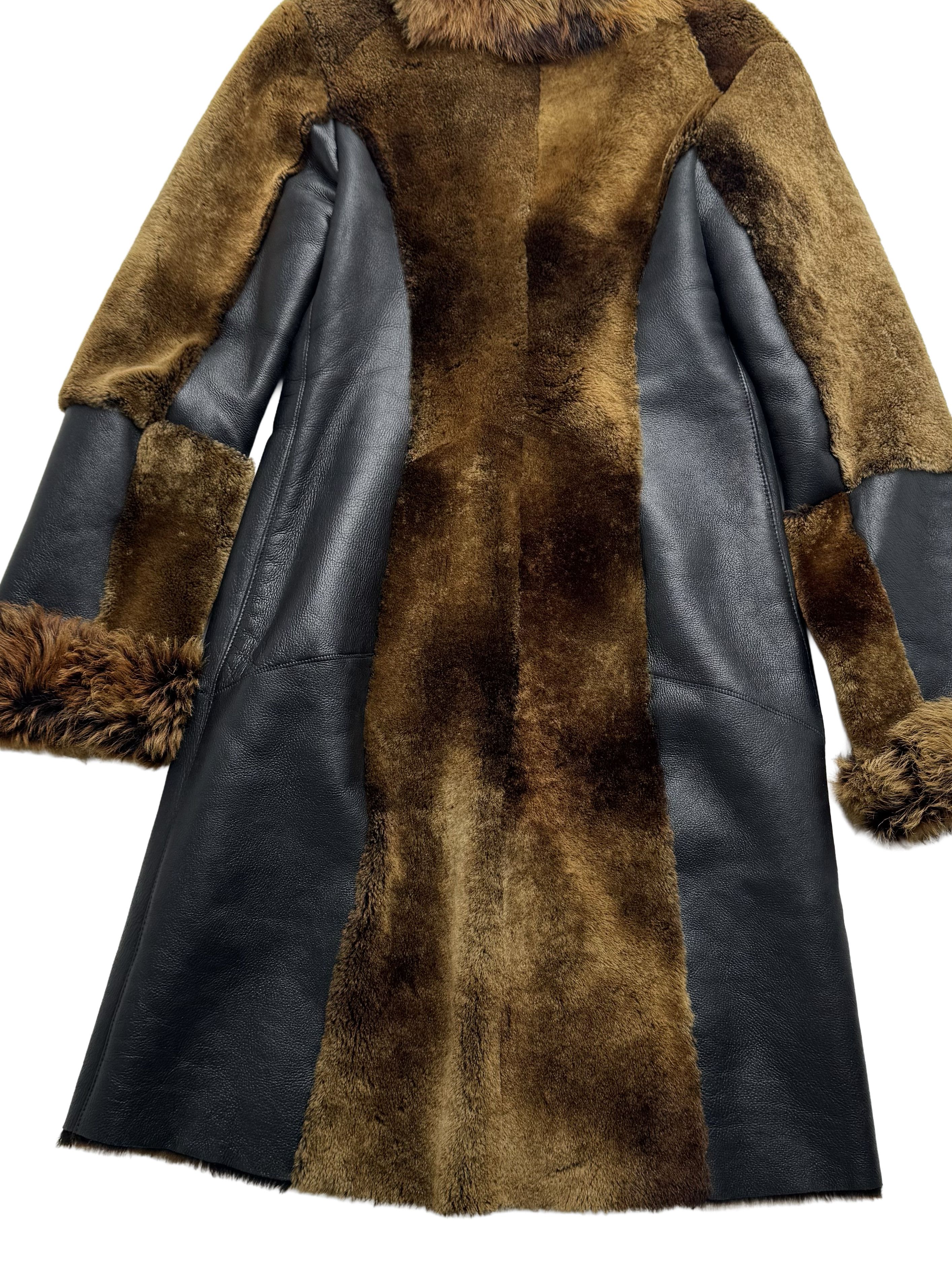 Vintage Vintage Real Doubleface Lambskins Coat Size S / US 4 / IT 40 - 15 Thumbnail