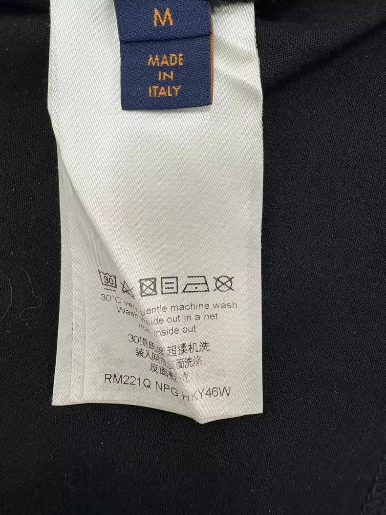 Louis Vuitton Louis Vuitton Black and White Gradient Tshirt-2506 Size US M / EU 48-50 / 2 - 5 Thumbnail