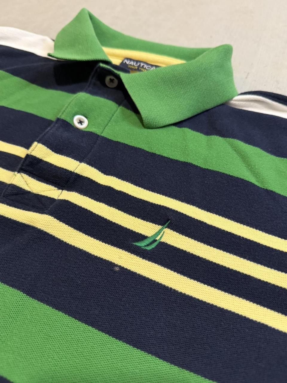 Nautica Nautica Striped Polo Short Sleeve Shirt Size US S / EU 44-46 / 1 - 2 Thumbnail