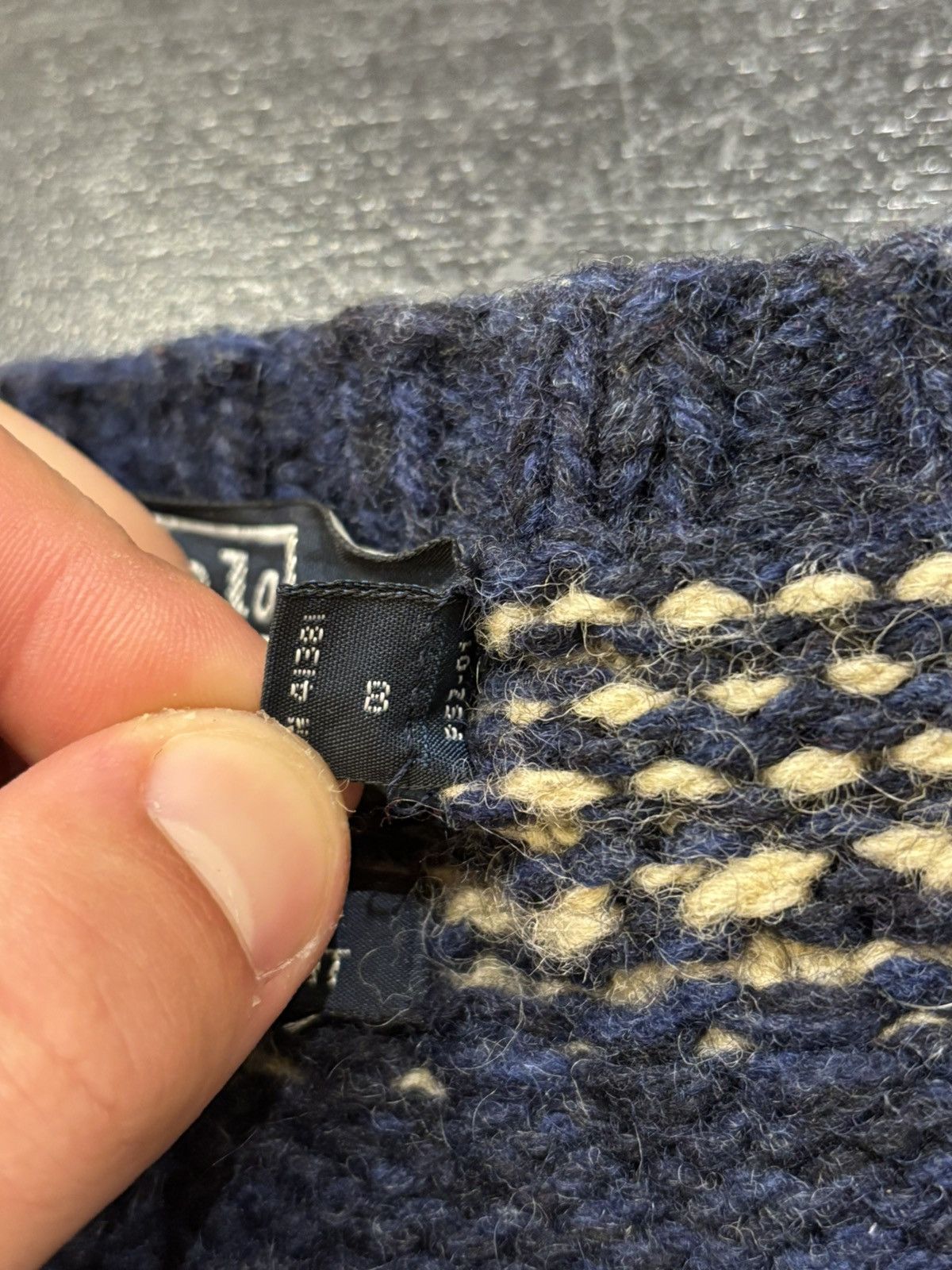 Polo Ralph Lauren Polo Ralph Lauren Vintage Hand Knit Sweater Size US L / EU 52-54 / 3 - 4 Thumbnail