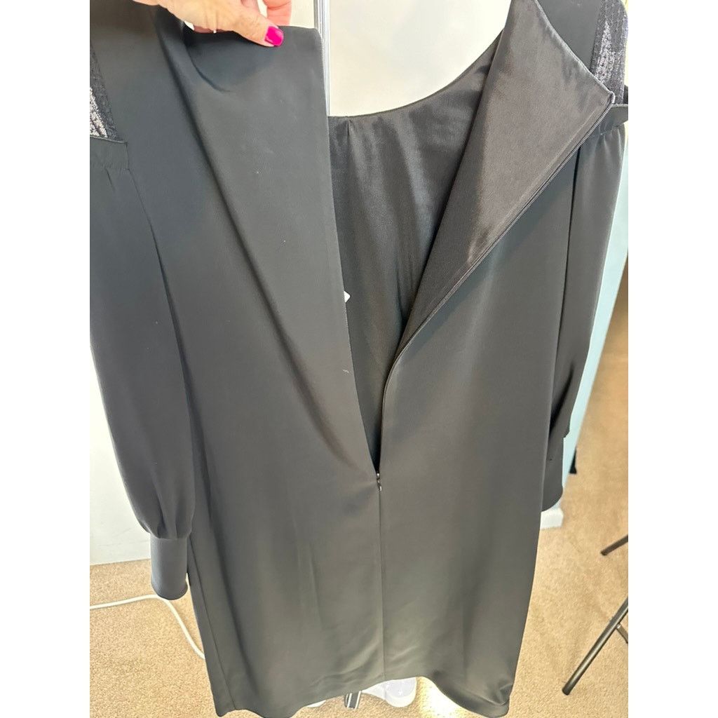 Other SEVERI DARLING DRESS 46 XL BLACK Loose fit MARIA GRAZIA MGS Size XL / US 12-14 / IT 48-50 - 10 Thumbnail