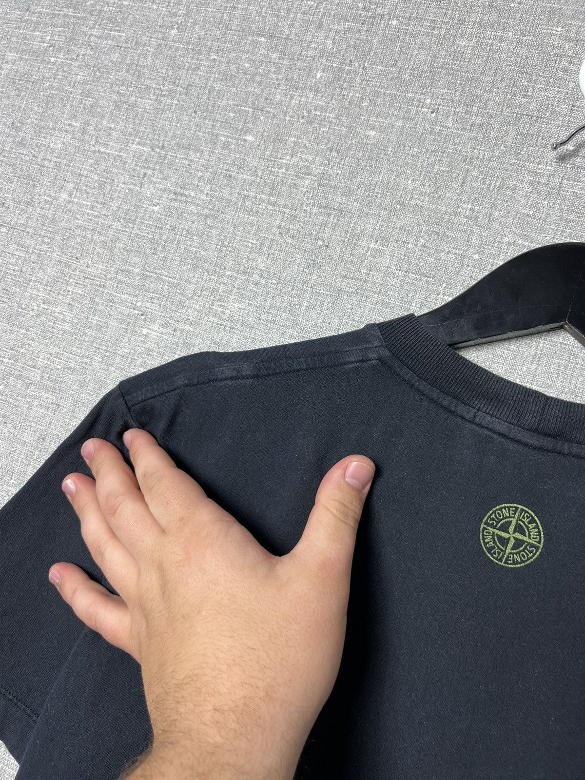 Stone Island Rare Stone Island Back Big Logo T-Shirt SI Men’s Tee Size M Size US M / EU 48-50 / 2 - 10 Thumbnail
