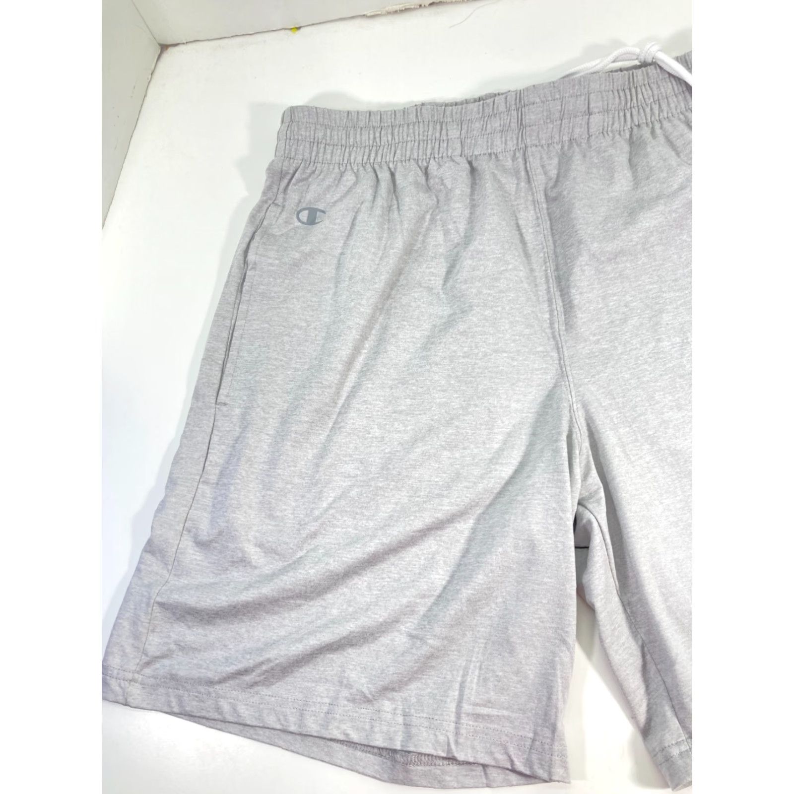 Champion University Texas Champion Sweat Shorts Men M Gray Elastic Waist Logo NWT Size US 31 - 4 Thumbnail