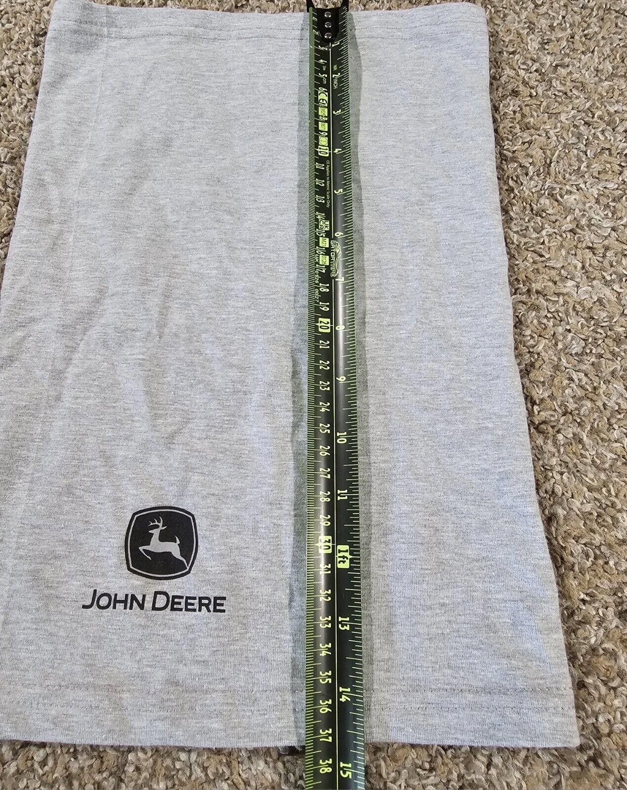John Deere John Deere Gray Neck Gaiter Mask Size ONE SIZE - 4 Thumbnail