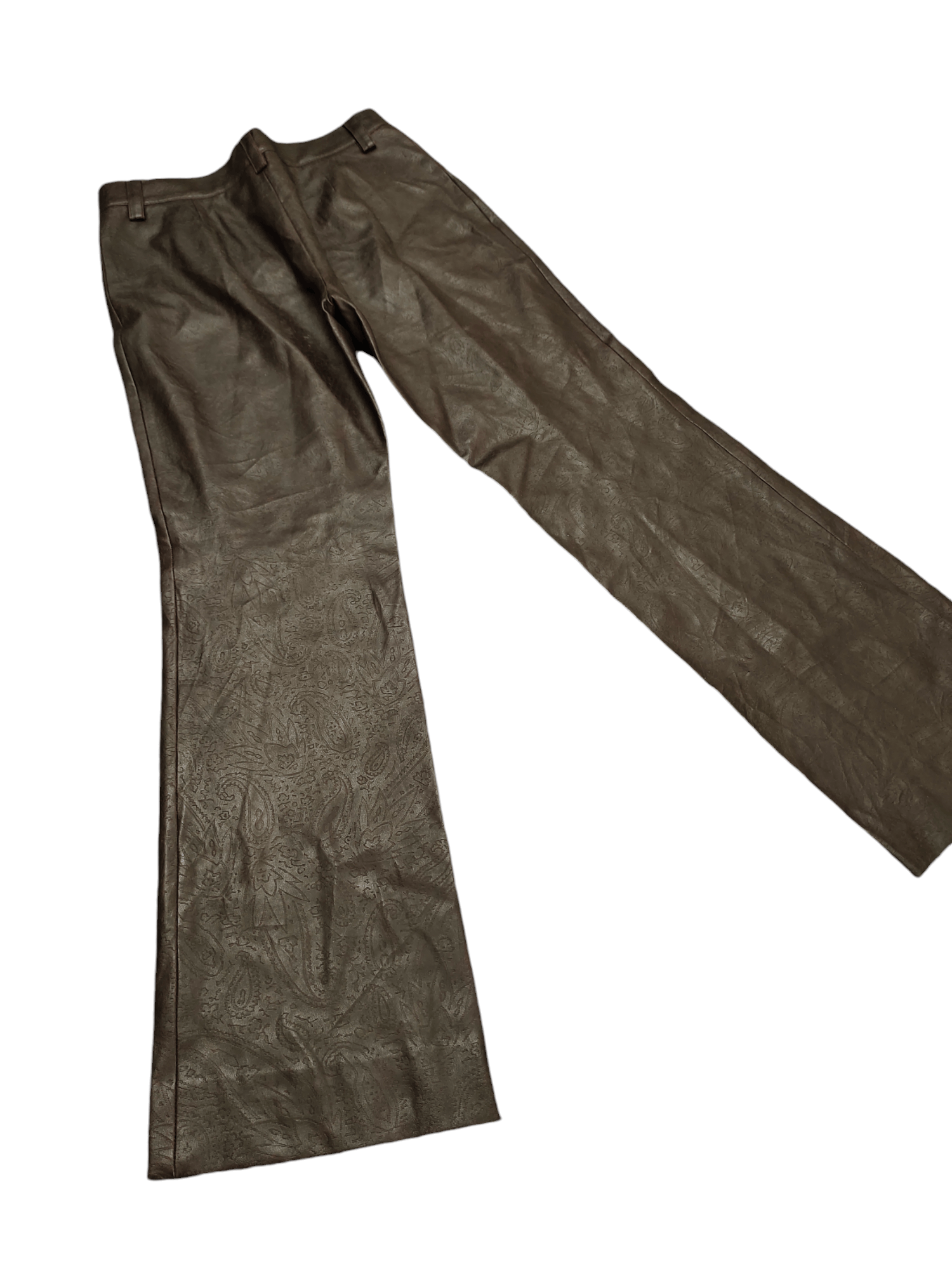 agnes b. Flare Pants Agnes B Paris Paisley Bootcut 90s Size US 29 - 13 Thumbnail