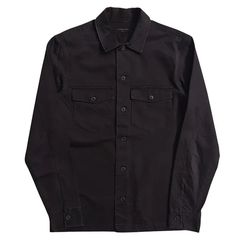 Allsaints All Saints Spotter LS Distressed Overshirt Size US M / EU 48-50 / 2 - 1 Thumbnail