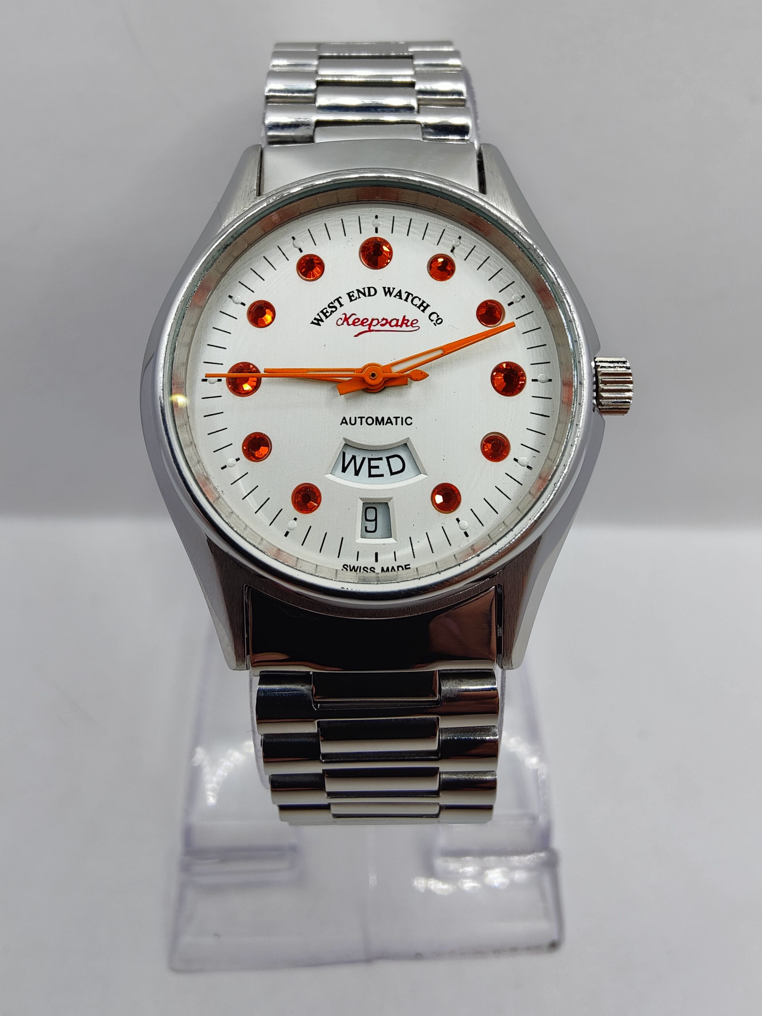 Vintage West End Watch Co Keepsake Automatic wrist Watch Size 34 - 2 Thumbnail