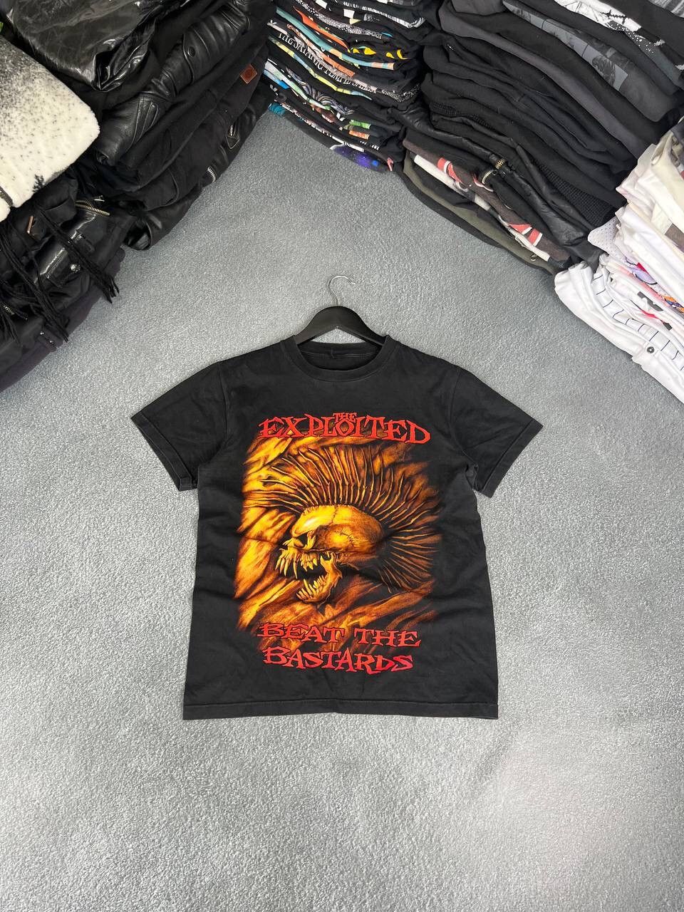 Band Tees Vintage 1990s The Exploited Band T-Shirt Size US M / EU 48-50 / 2 - 1 Thumbnail