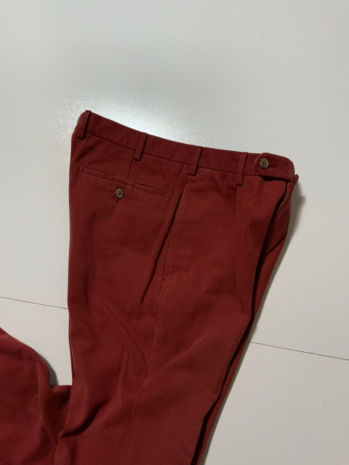 Beams Plus GTA Beams Made In Italy Pleated Japanese Chino Pants Size US 32 / EU 48 - 7 Thumbnail