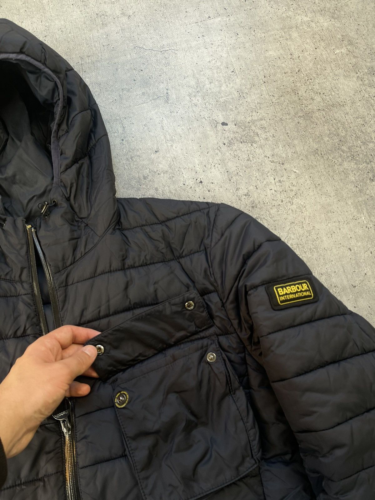Barbour × Vintage Barbour Quilted Puffer Nylon Bolingbroke Down Jacket Size US XXL / EU 58 / 5 - 7 Thumbnail