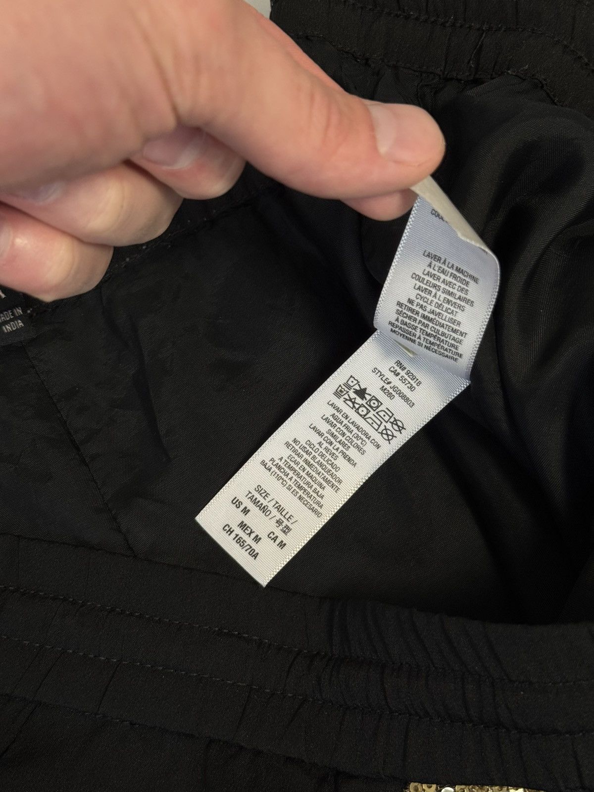 Juicy Couture Juicy Couture Womens Pants Size M Black Crepe Jogger Size 32" / US 10 / IT 46 - 18 Thumbnail