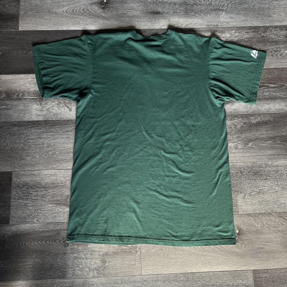 Majestic Vintage 1990s Notre Dame College Baseball Majestic Tee Shirt Size US M / EU 48-50 / 2 - 2 Thumbnail