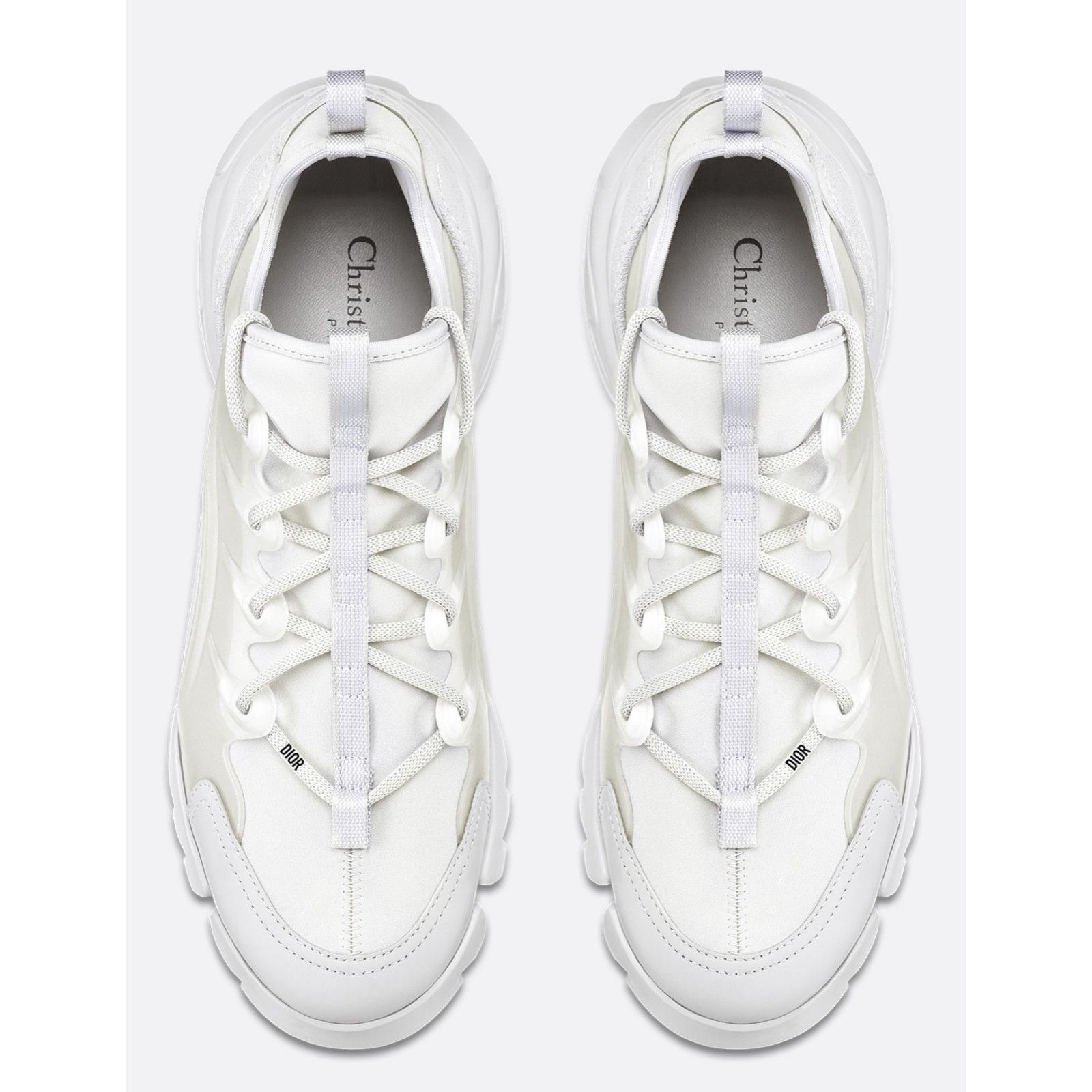 Dior D-Connect Logo Lace Up Flat Platform Trainer Sneaker 38.5 Size US 8.5 / IT 38.5 - 7 Thumbnail