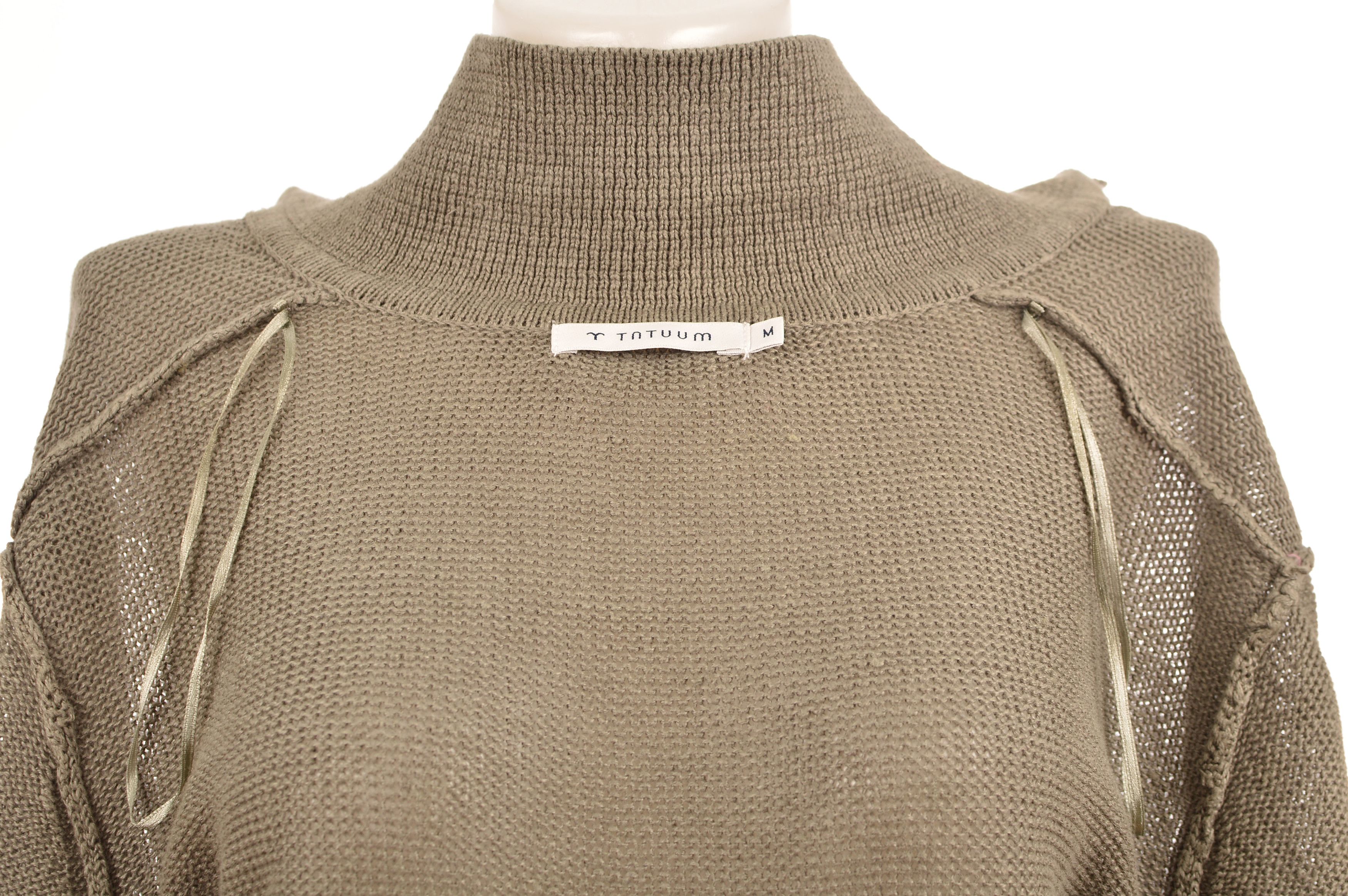 Designer Tatuum Taszka Linen Jumper Sweater Size M / US 6-8 / IT 42-44 - 5 Thumbnail