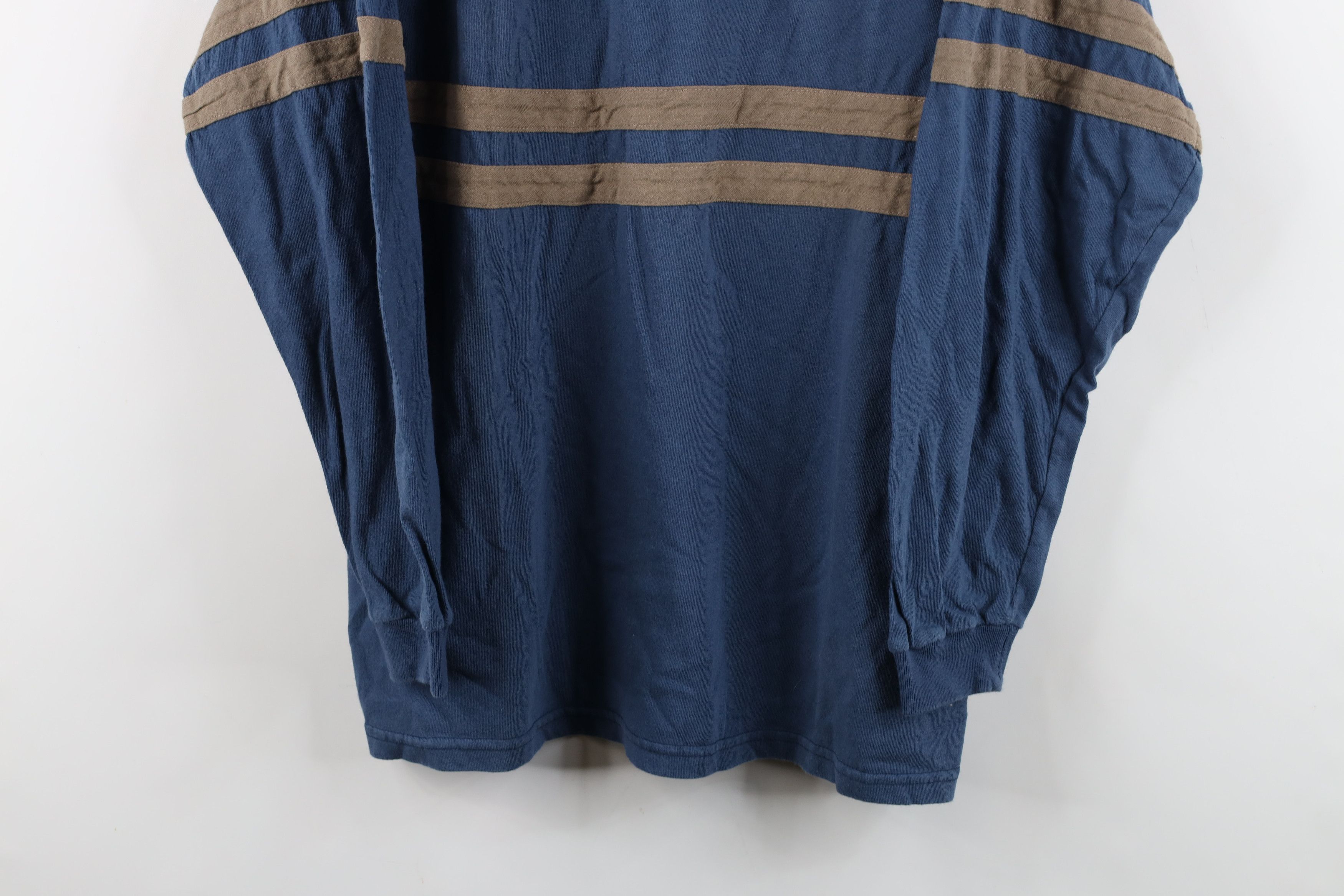 Vintage Vintage 90s Streetwear Ribbed Knit Long Sleeve T-Shirt USA Size US XL / EU 56 / 4 - 3 Thumbnail