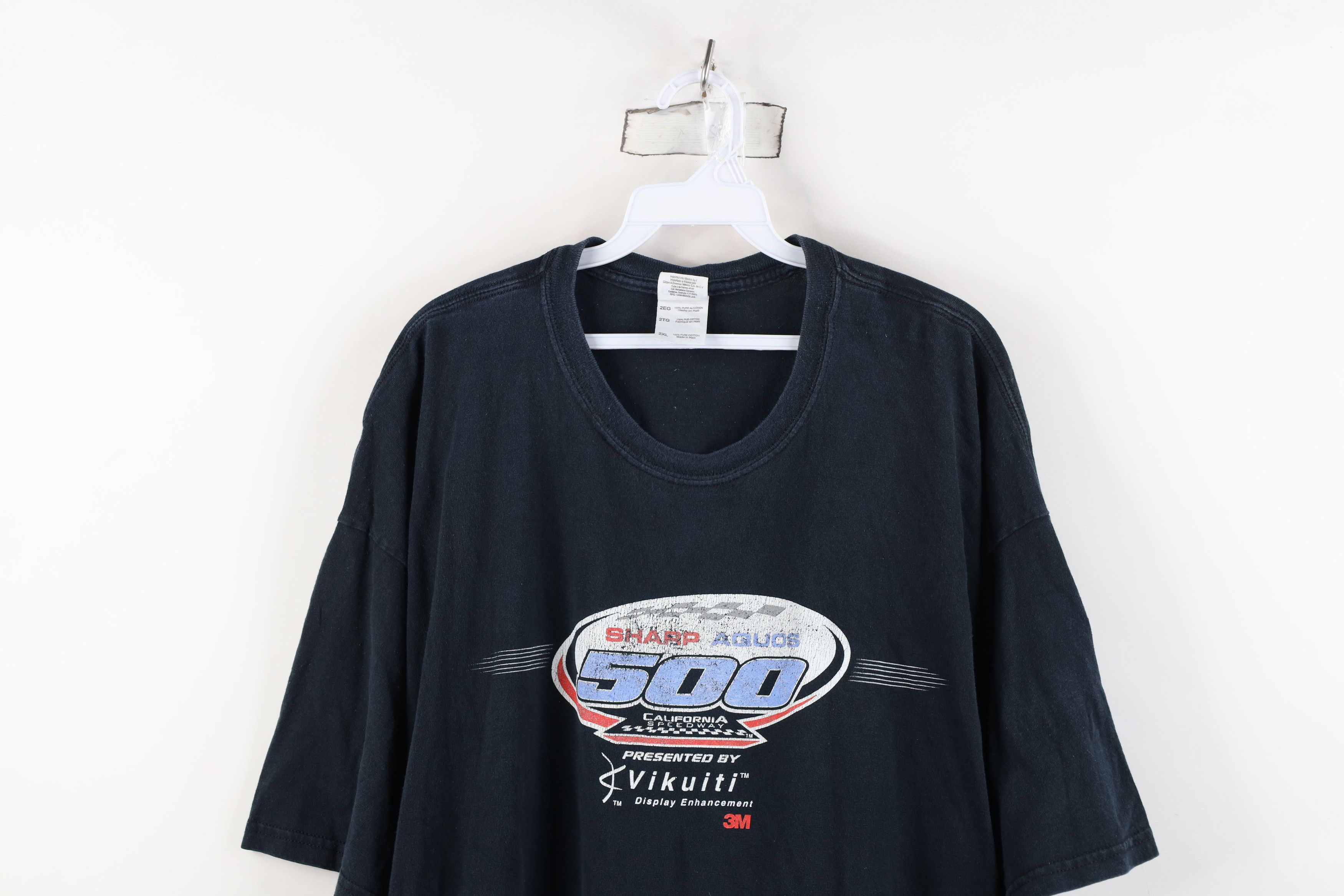 Vintage Vintage Y2K 2007 California Speedway Nascar Racing T-Shirt Size US XXL / EU 58 / 5 - 2 Thumbnail