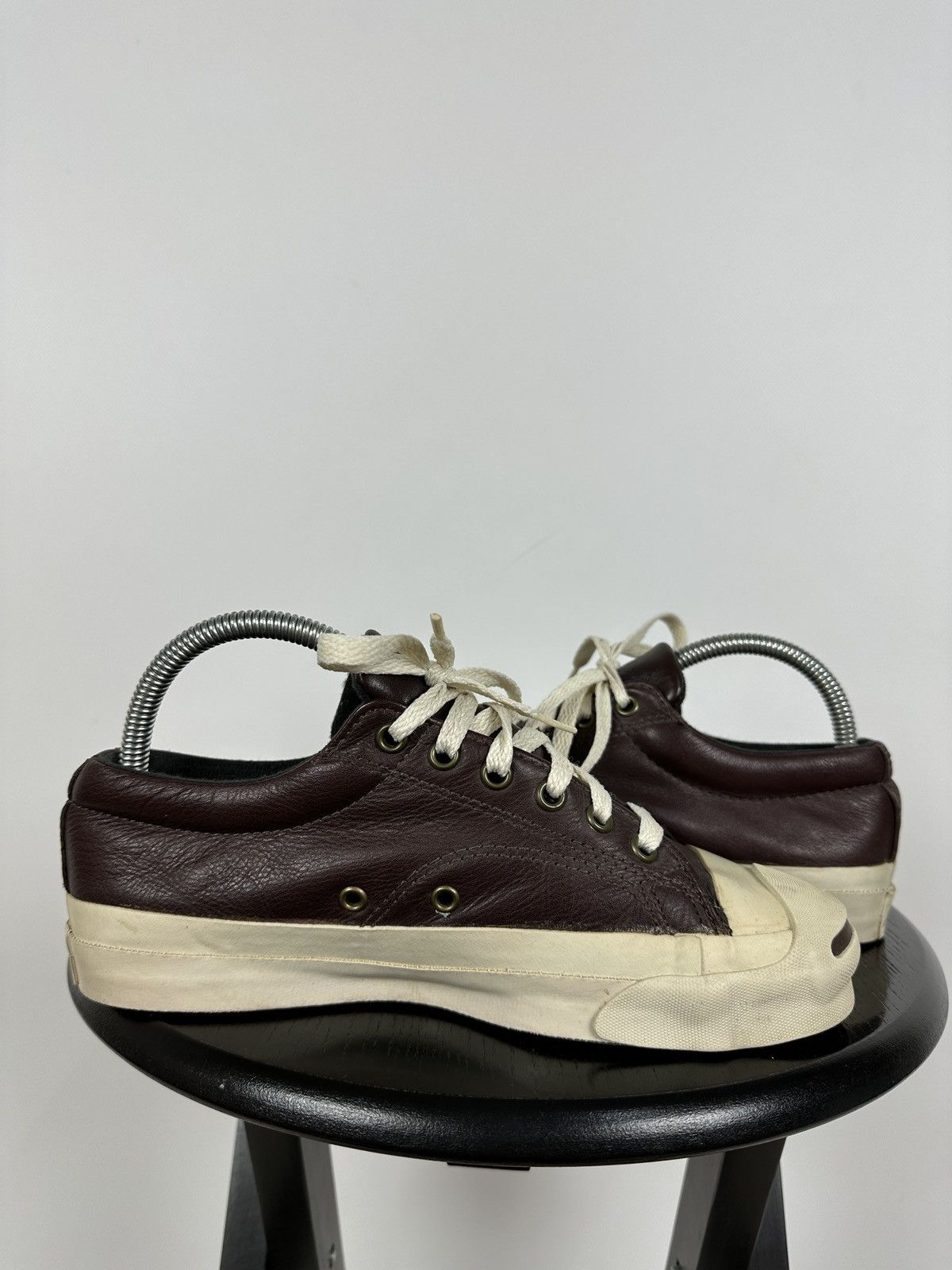 Converse Vintage Converse Jack Purcell Leather Made In USA Sneakers Size US 5.5 / EU 38 - 9 Thumbnail