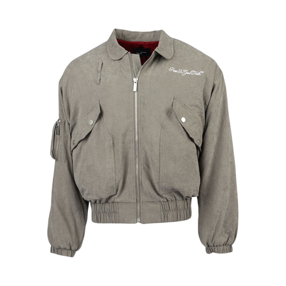 ROSE IN GOOD FAITH Sueded flight jacket Size US XXL / EU 58 / 5 - 1 Thumbnail