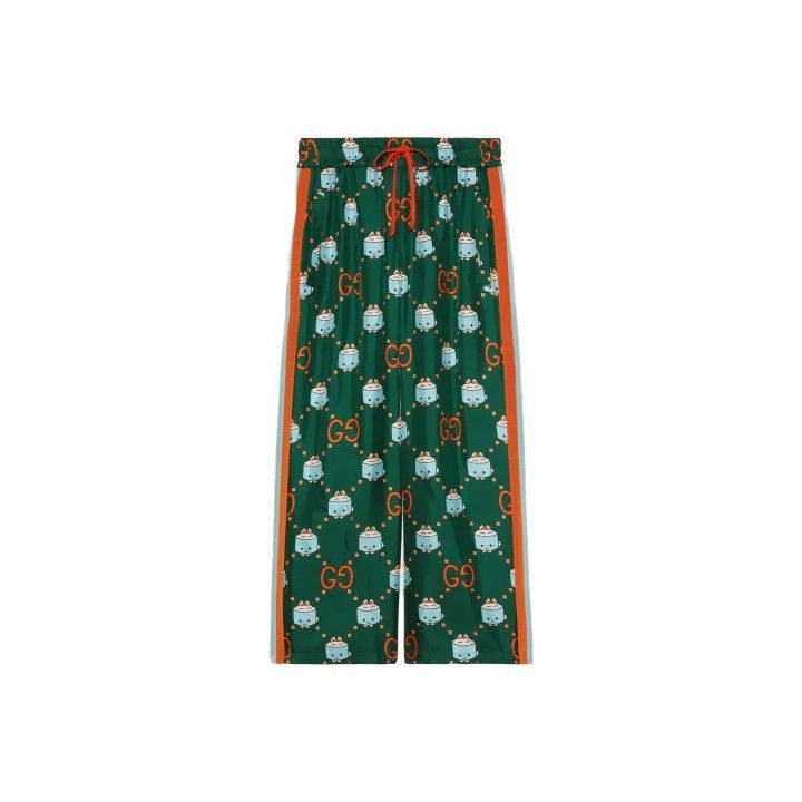Gucci Gucci Cartoon Pattern Long Pants for Women-2507 Size 23" - 7 Thumbnail