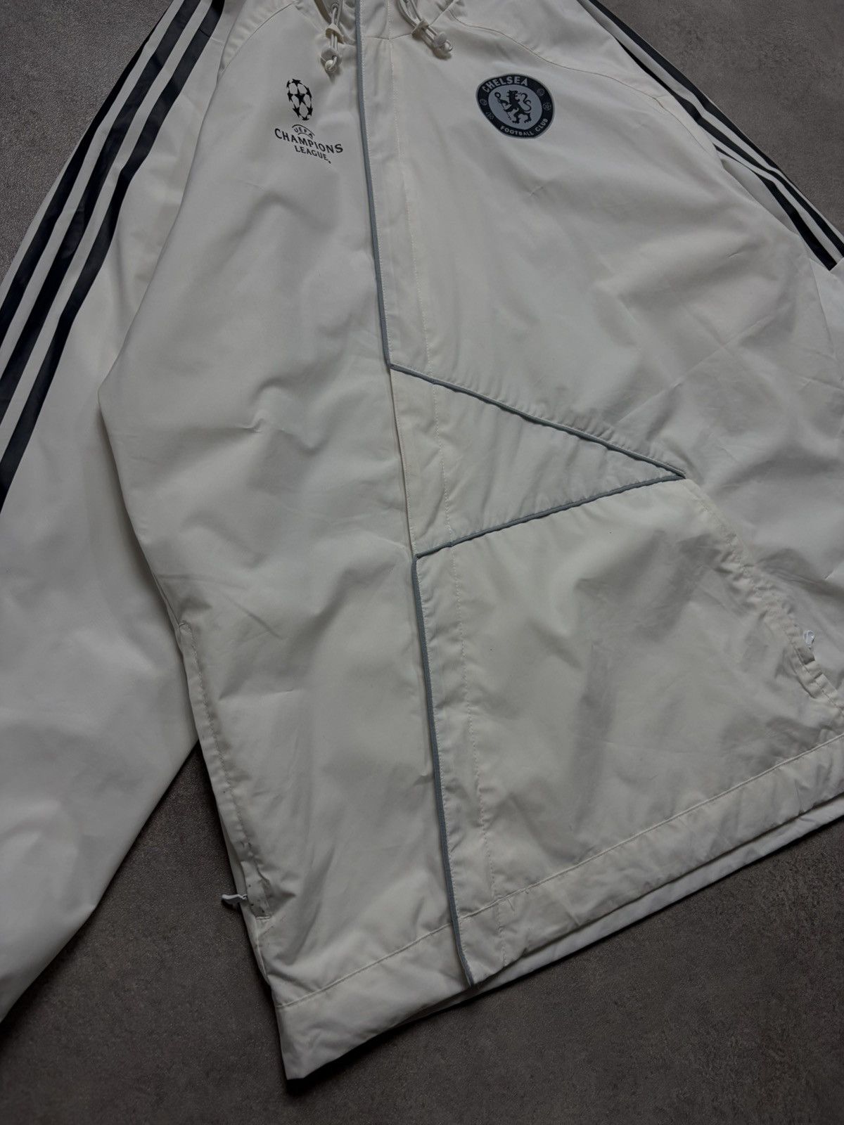 Adidas Rare Vintage Chelsea FC 09/10 UCL Stadium Jacket - Adidas Size US XL / EU 56 / 4 - 4 Thumbnail