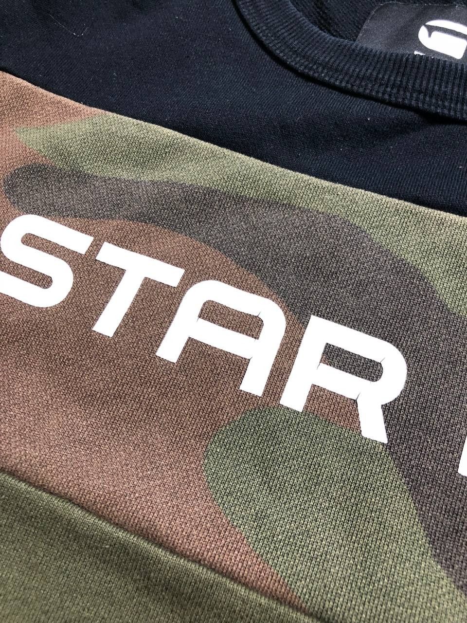 G-Star G-Star Raw Swando Camo Block SWEATSHIRT Pullover Size US L / EU 52-54 / 3 - 11 Thumbnail