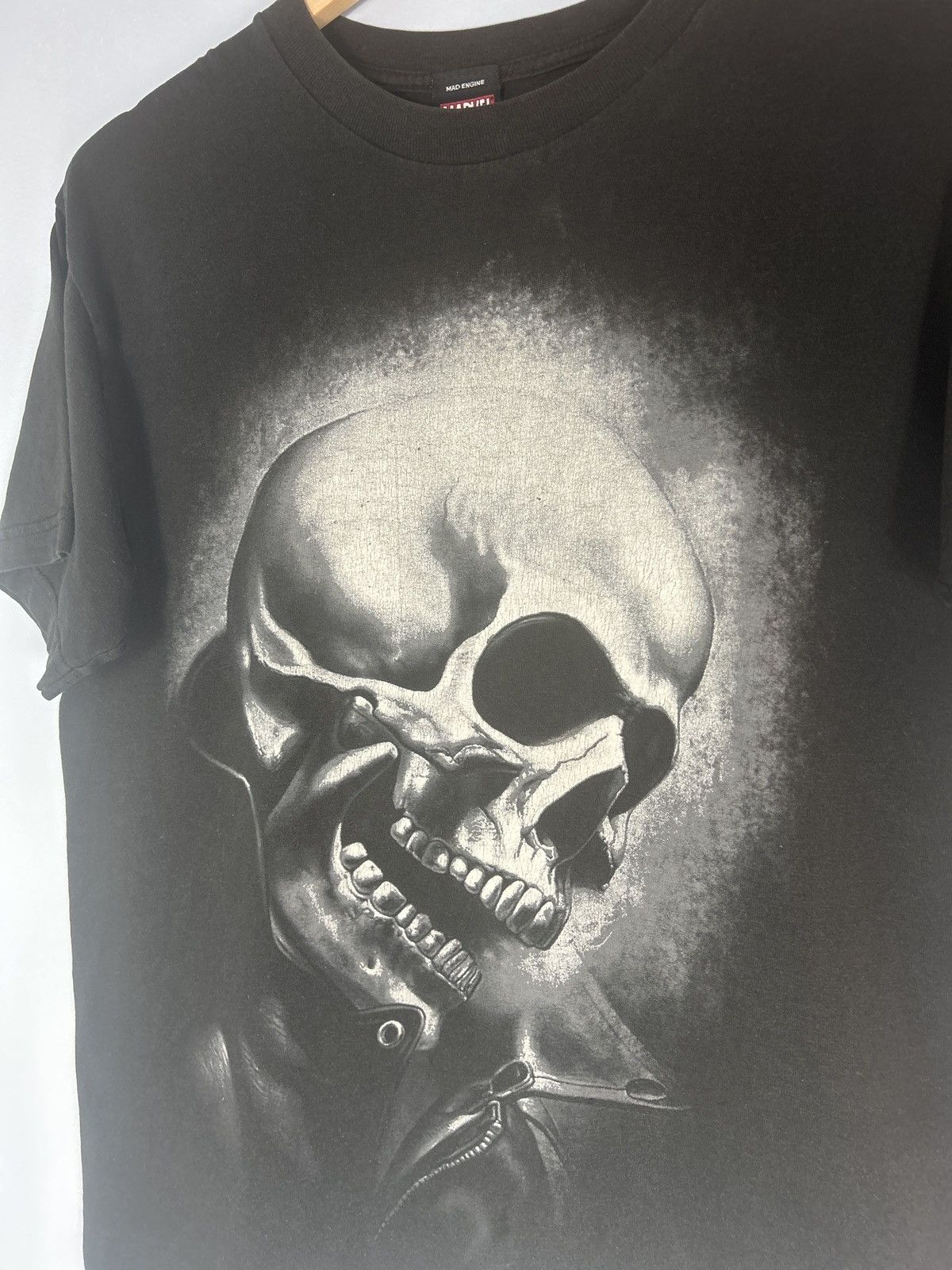 Marvel Comics Vintage Marvel Mad Engine Ghost Rider Skull Tee Size US M / EU 48-50 / 2 - 2 Thumbnail