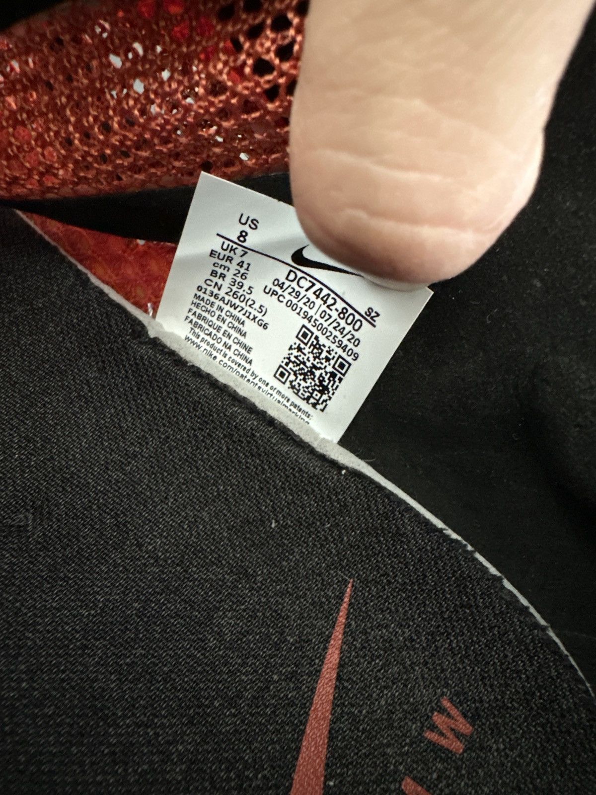 1017 ALYX 9SM Nike Zoom MMW 4 Matthew Williams Rust/Black-Sesame Brand New Size US 8 / EU 41 - 11 Thumbnail