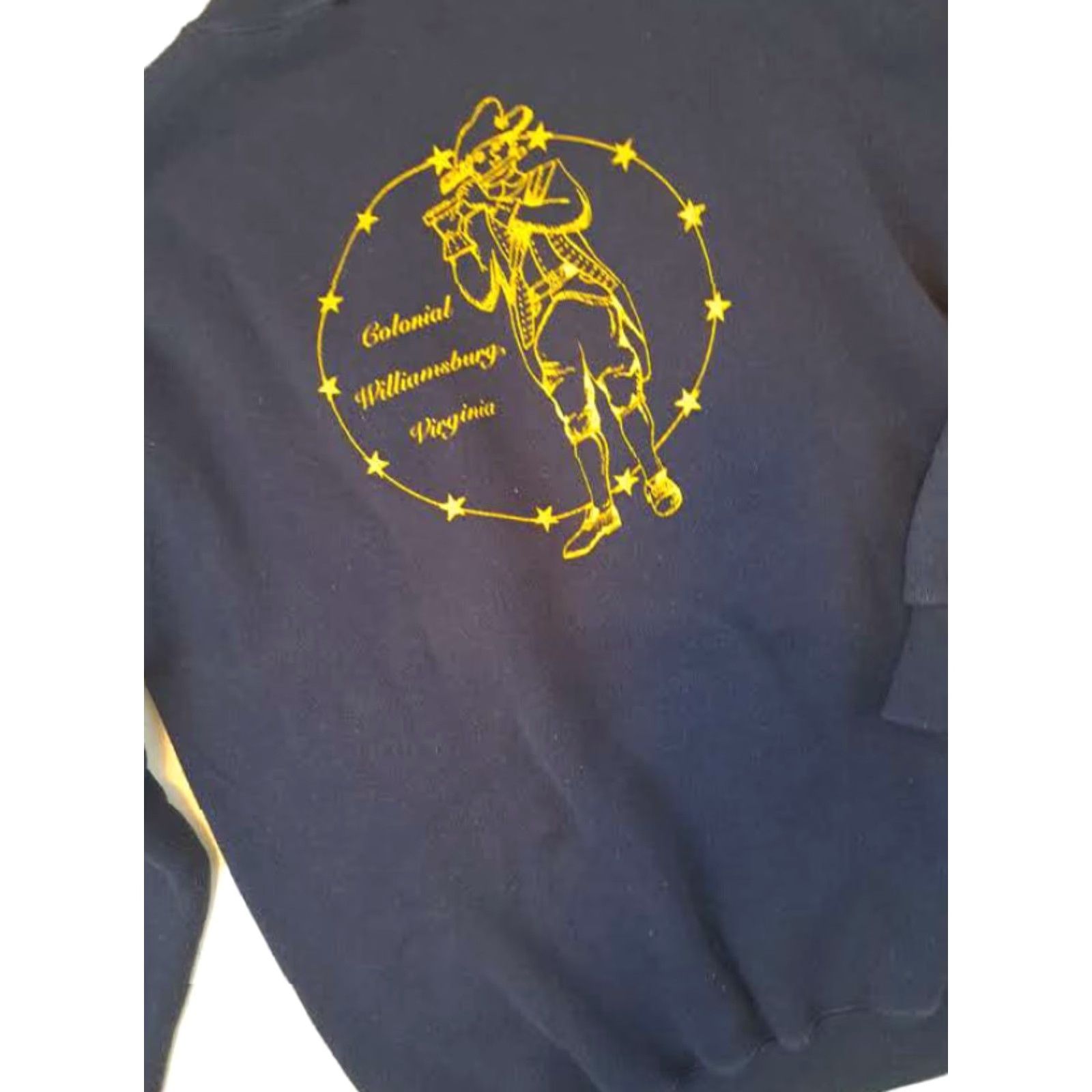 Tultex VINTAGE Tultex Sweatshirt Embroidered Photographic Society of America USA Crew Neck Long Sleeve M Blue Unisex Adults Size US M / EU 48-50 / 2 - 6 Thumbnail