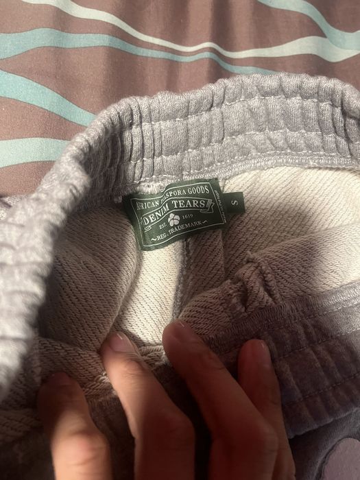 DENIM TEARS Denim tears grey shorts Grailed