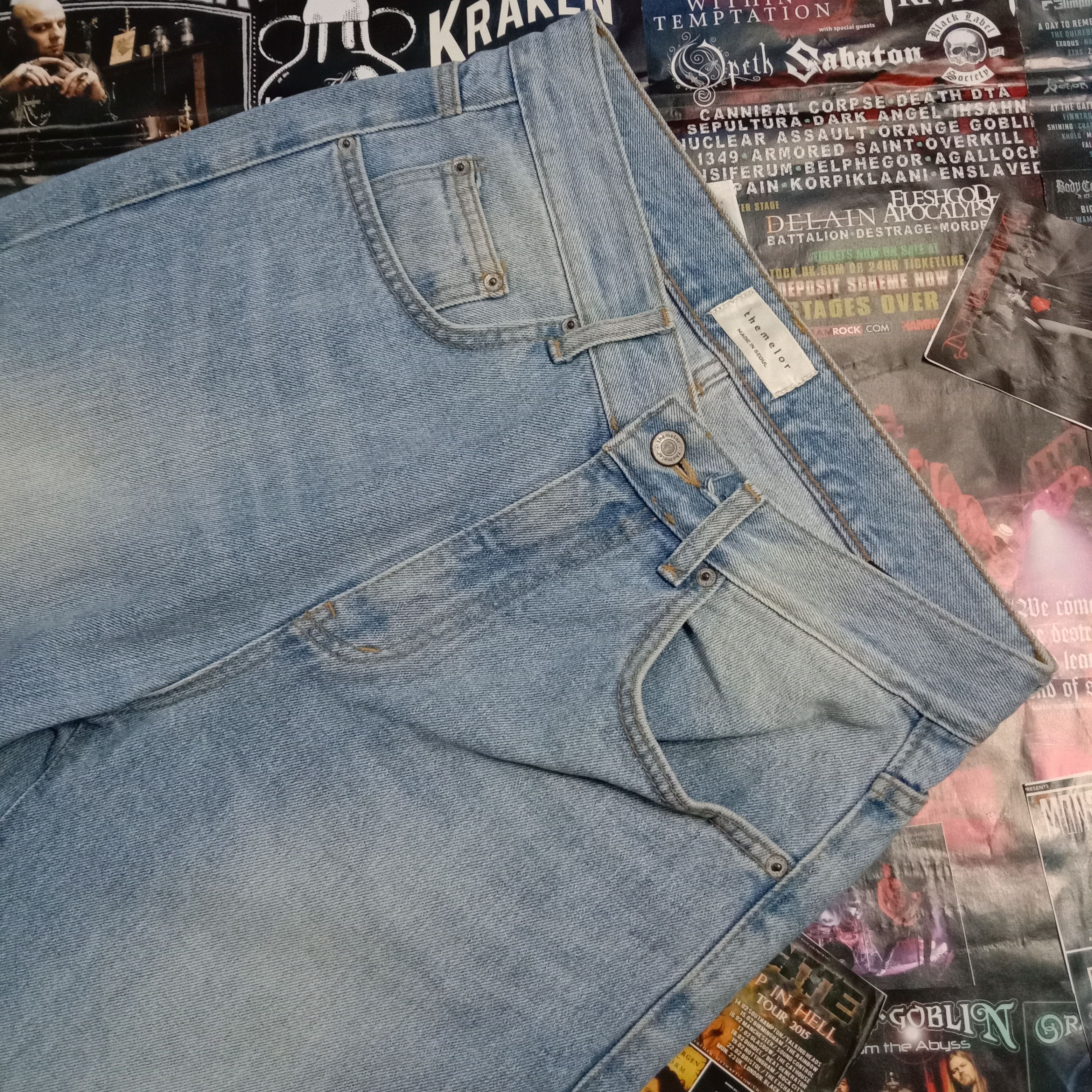 Hysteric Glamour 90s Korean Fashion Themelor Baggy Pants Size US 30 / EU 46 - 3 Thumbnail