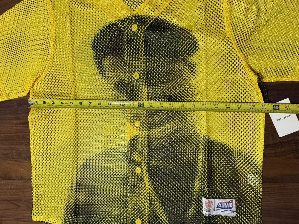 Aime Leon Dore The Genesis Mesh Baseball Jersey Dandelion Yellow Nas Large Size US L / EU 52-54 / 3 - 6 Thumbnail