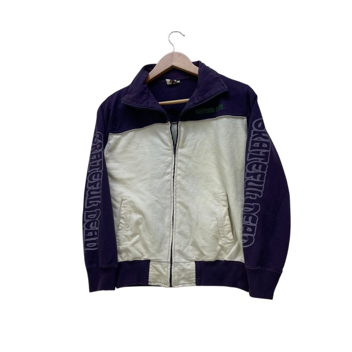 Grateful Dead 💥Vintage Grateful Dead Zip Up Sweater Jacket Size M / US 6-8 / IT 42-44 - 2 Thumbnail