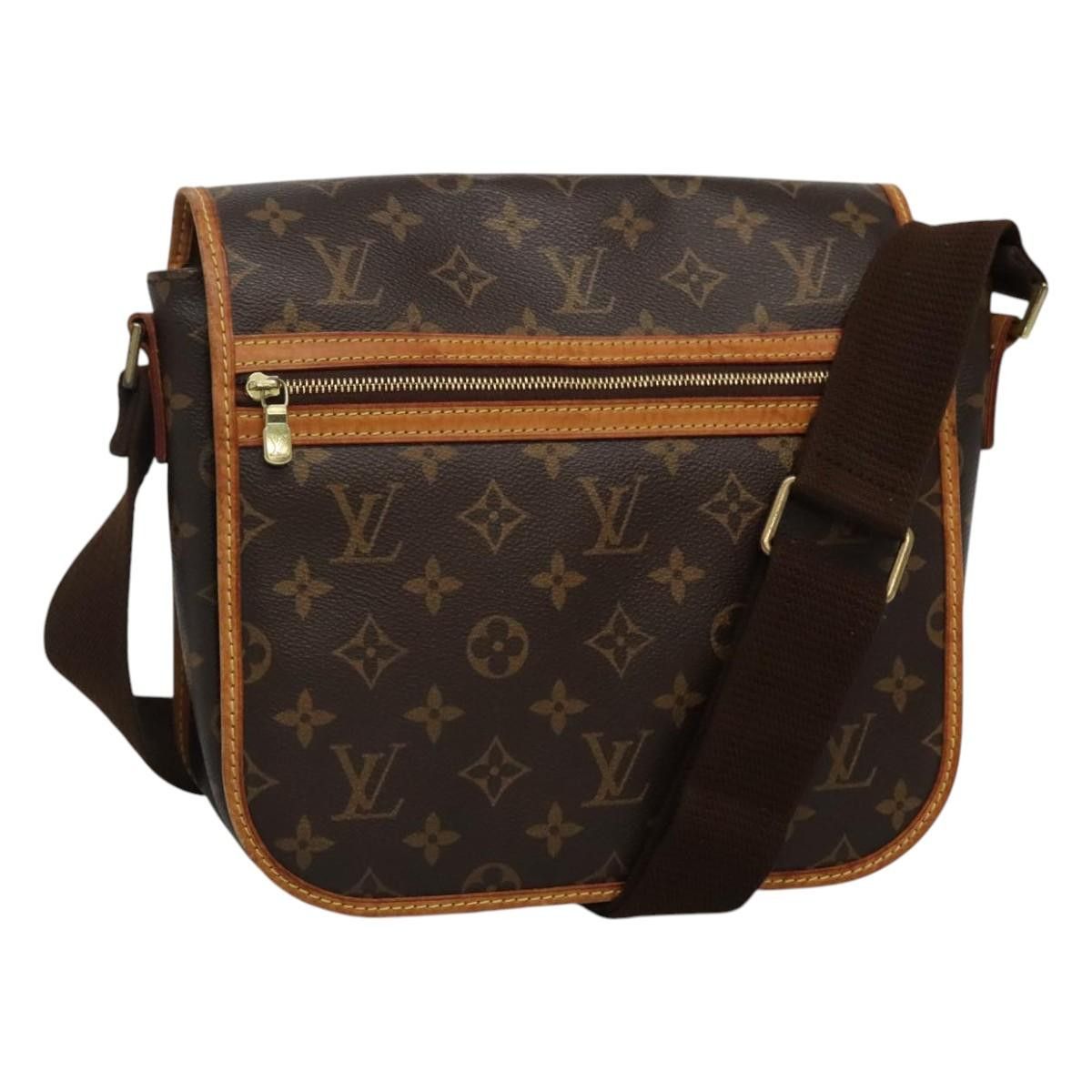 Louis Vuitton Bosphore Brown Canvas Shoulder Bag (Pre-Owned) Size ONE SIZE - 1 Thumbnail