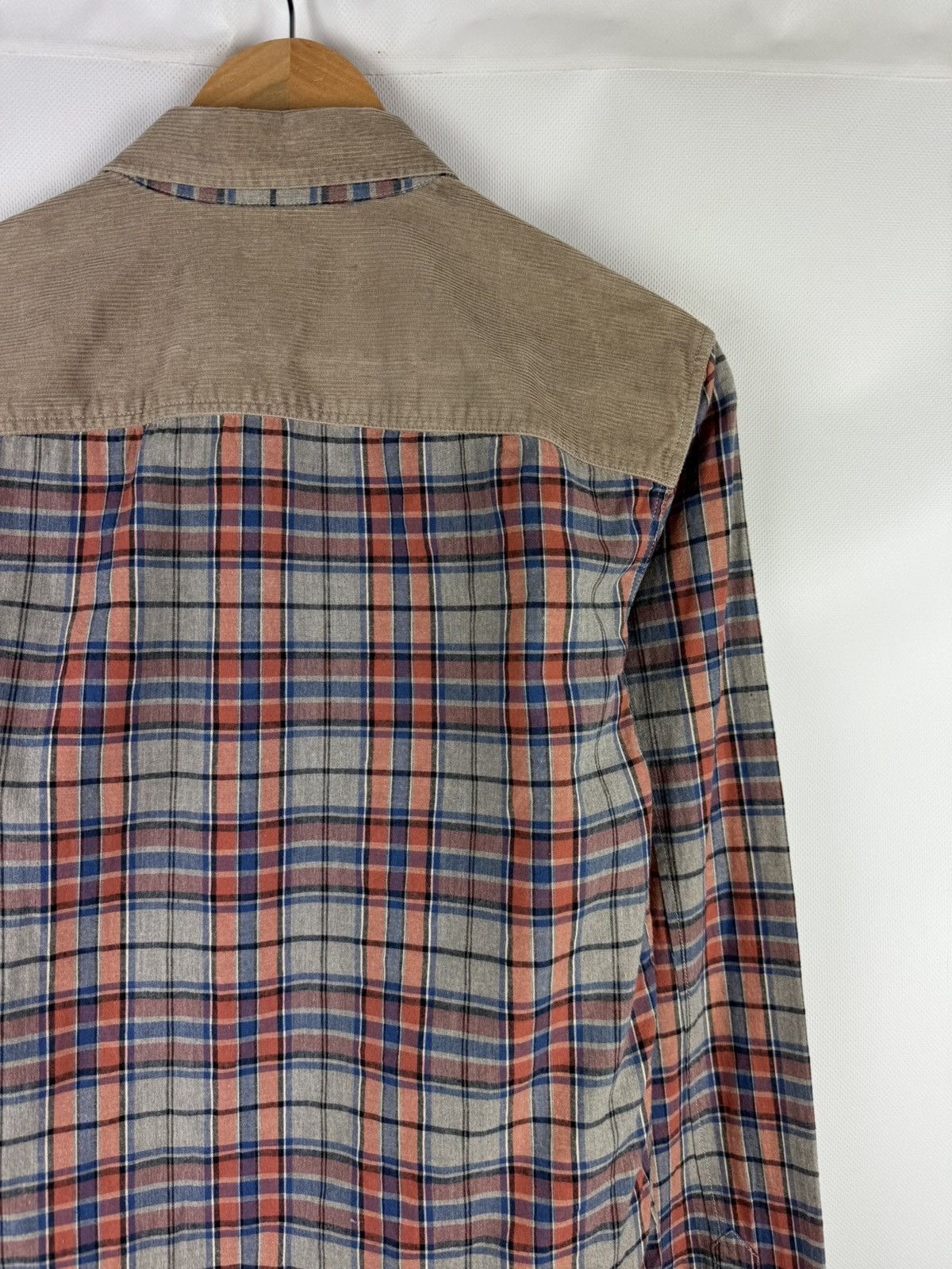 Allsaints Allsaints Hilliard LS Plaid Checked Flannel Button Up Shirt Size US S / EU 44-46 / 1 - 18 Thumbnail