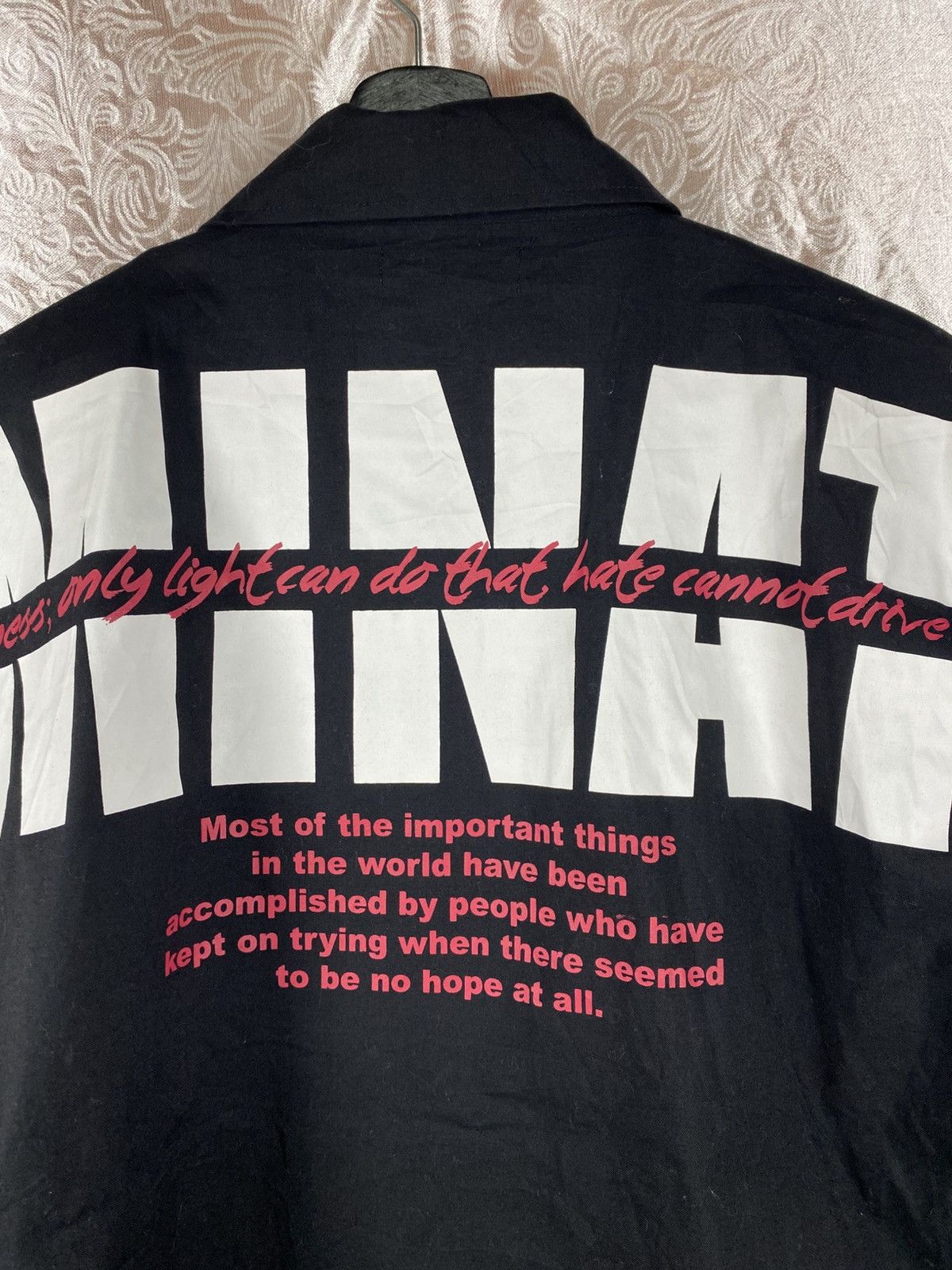 Japanese Brand NP Noble Product Black Short Sleeve Big Back Print Graphic Size US M / EU 48-50 / 2 - 11 Thumbnail