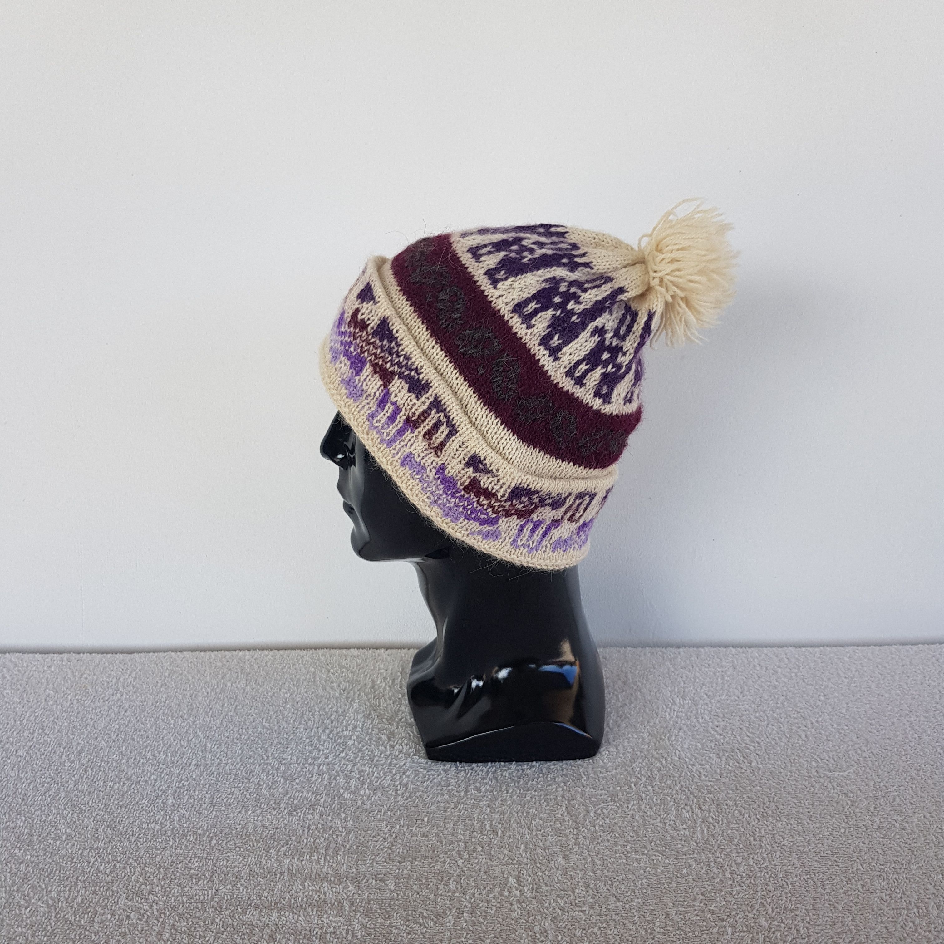 Japanese Brand Vintage Japanese Ski Beanie Ribbed Knit Snow Caps Hats. Size ONE SIZE - 5 Thumbnail
