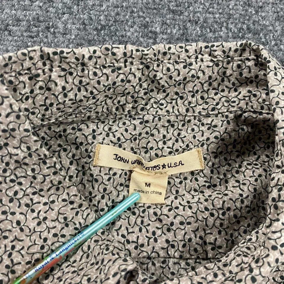 John Varvatos John Varvatos Shirt M Floral Button Up 100% Cotton Mens Size US M / EU 48-50 / 2 - 3 Thumbnail