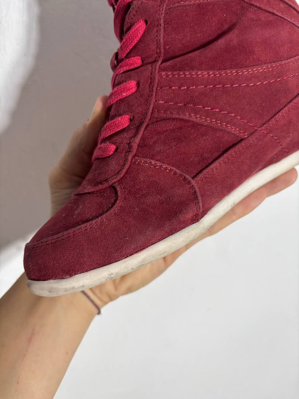 Other Isabel Marant Etoile style Suede Hi-Top Sneakers Shoes Size US 8 / IT 38 - 3 Thumbnail