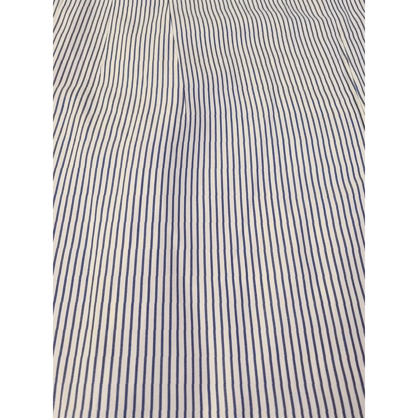 Polo Ralph Lauren Ralph Lauren Shirt Mens 15.5 Blue White Stripes Button-Up Long Sleeve Casual Formal Party/Cocktail Travel Gross? Size US L / EU 52-54 / 3 - 6 Thumbnail