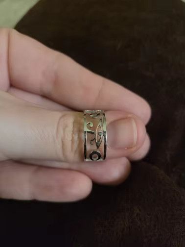 Jewelry Amulet Ankh Cross Ring Size ONE SIZE - 4 Thumbnail