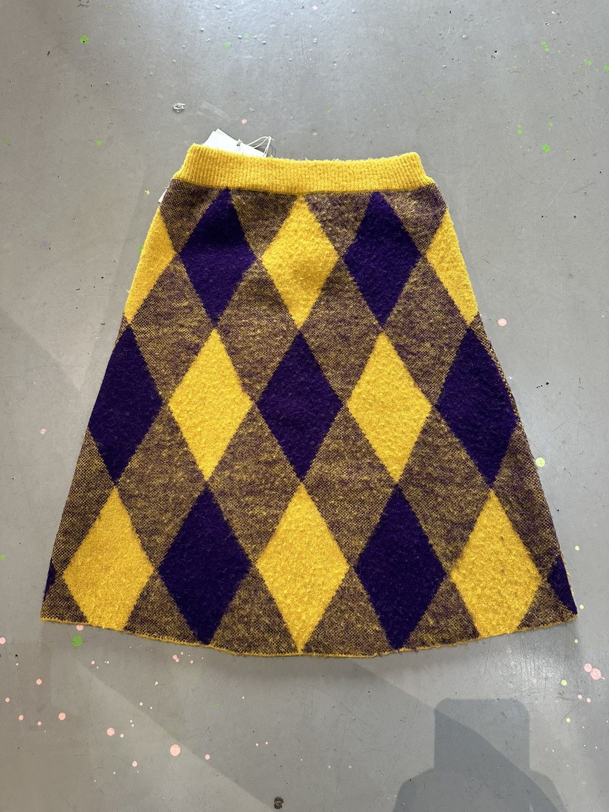 Burberry Burberry Argyle check pattern knitted skirt Size 24" / US 00 / IT 34 - 3 Thumbnail