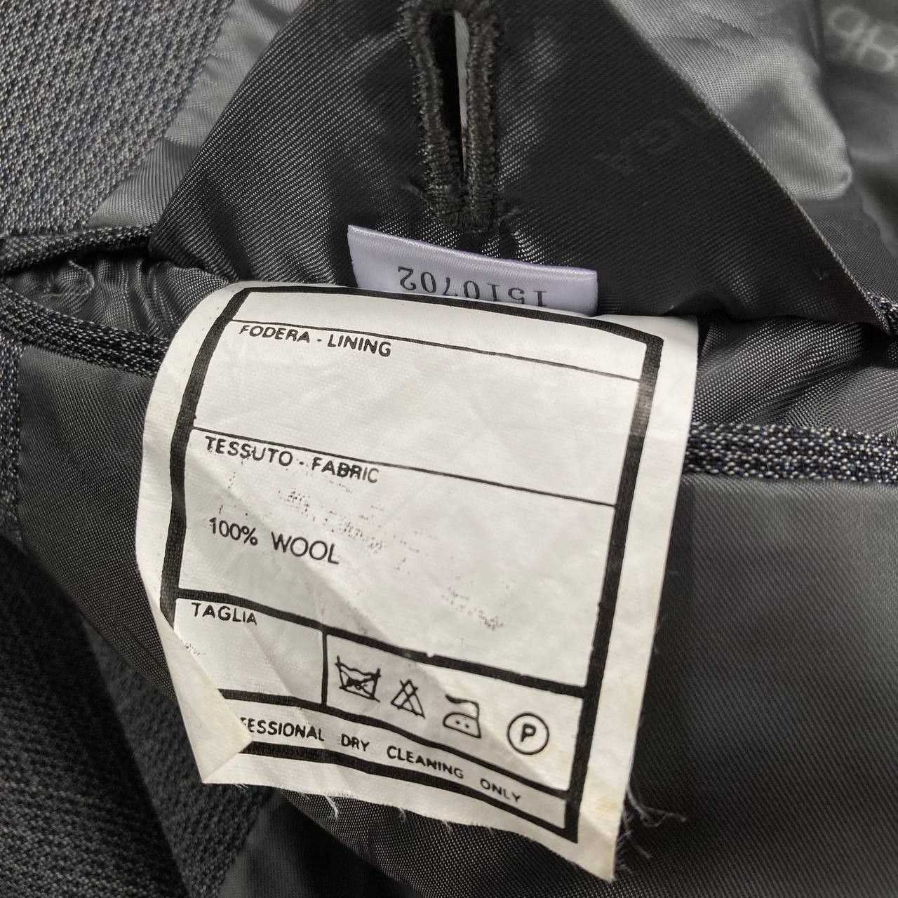 Balenciaga Tailored Wool Suit Jacket Size 40R - 11 Thumbnail