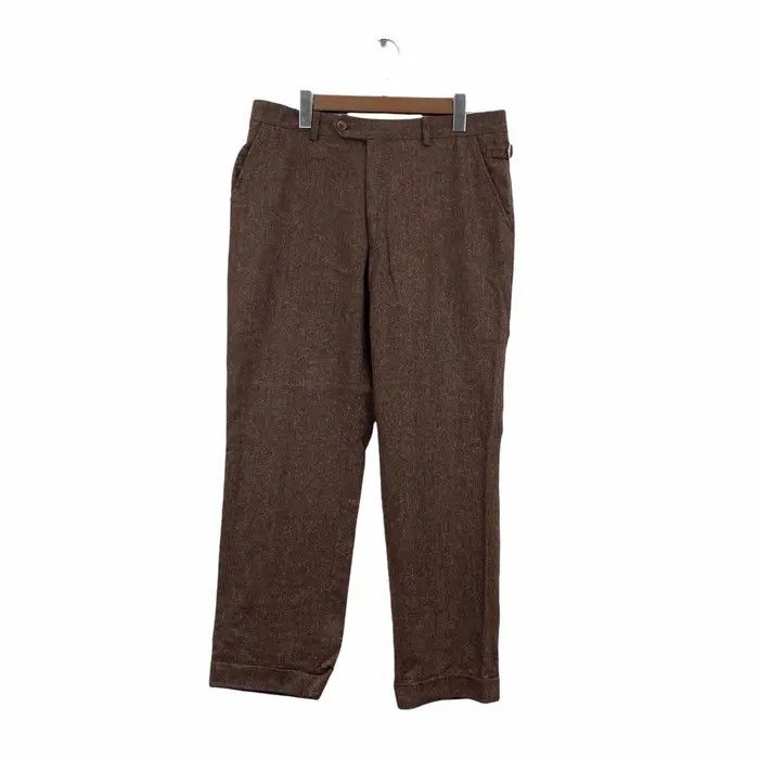 Other Vtg TESSUTO Made In ITALY BOTTARI Stanley Blacker Pant Size US 34 / EU 50 - 1 Thumbnail