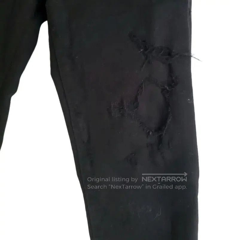 Dsquared2 DSQUARED2 Black Distressed Women's Denim Pants . Size 23" - 4 Thumbnail