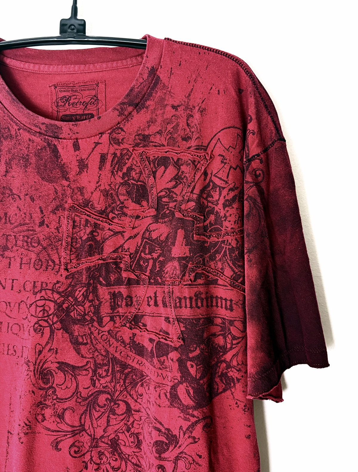 Retrofit Y2K Retrofit Cross Patch Shirt Size US XL / EU 56 / 4 - 3 Thumbnail