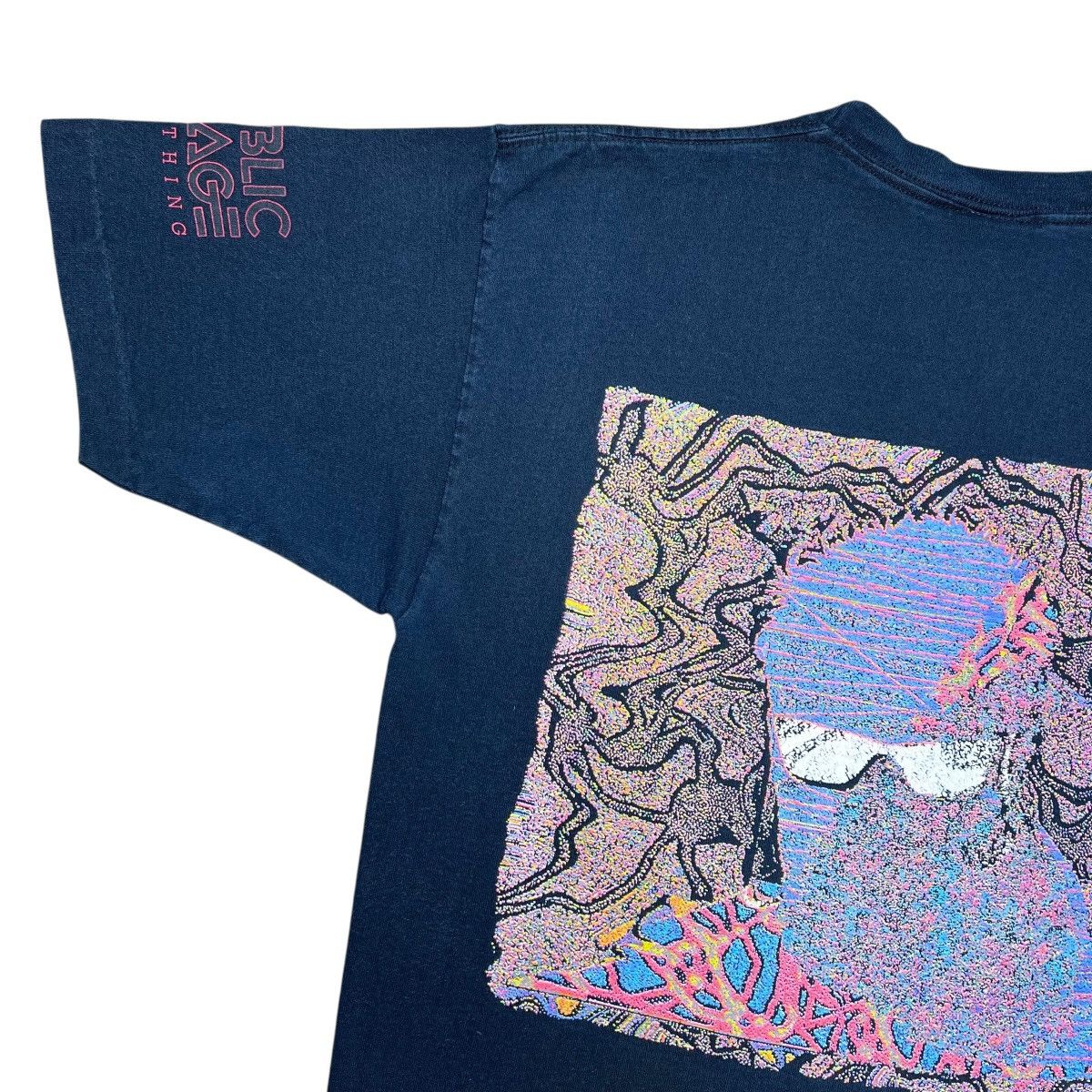 Other Vintage 1990s Public Image Clothing Trippy Psychedelic Tee Size US L / EU 52-54 / 3 - 13 Thumbnail