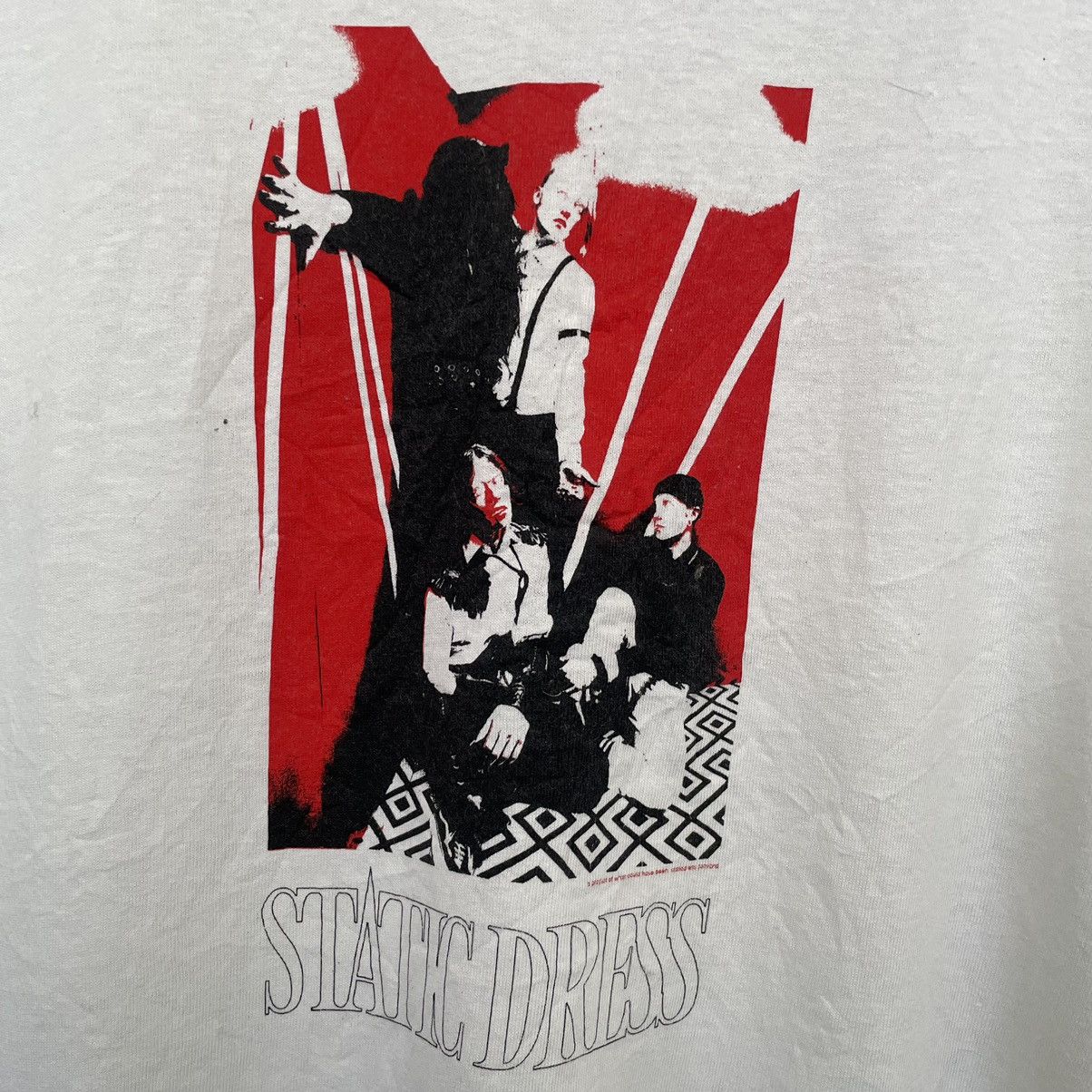 Band Tees Static Dress English Band Britpop Prologue Album Promo Tee Size US L / EU 52-54 / 3 - 5 Thumbnail