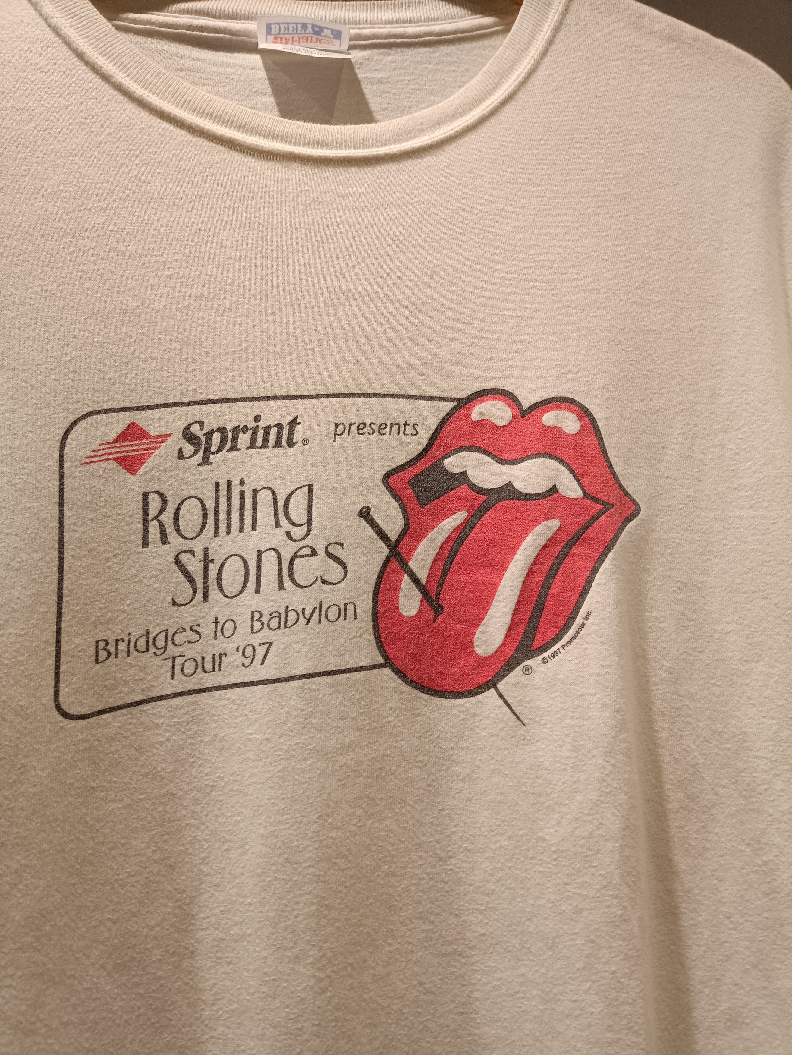 Vintage Rolling Stones Bridges To Babylon 97 Size US L / EU 52-54 / 3 - 2 Thumbnail