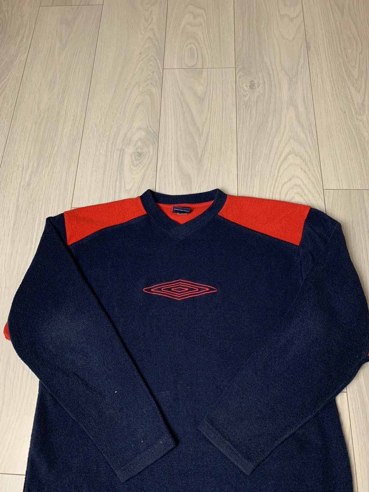 Umbro Vintage Umbro Teddy Fleece Size US M / EU 48-50 / 2 - 2 Thumbnail