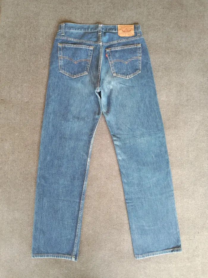 Levi's × Vintage 80s Vintage Levis 501 Made In USA Distressed Jeans 31x30 Size US 31 - 2 Thumbnail